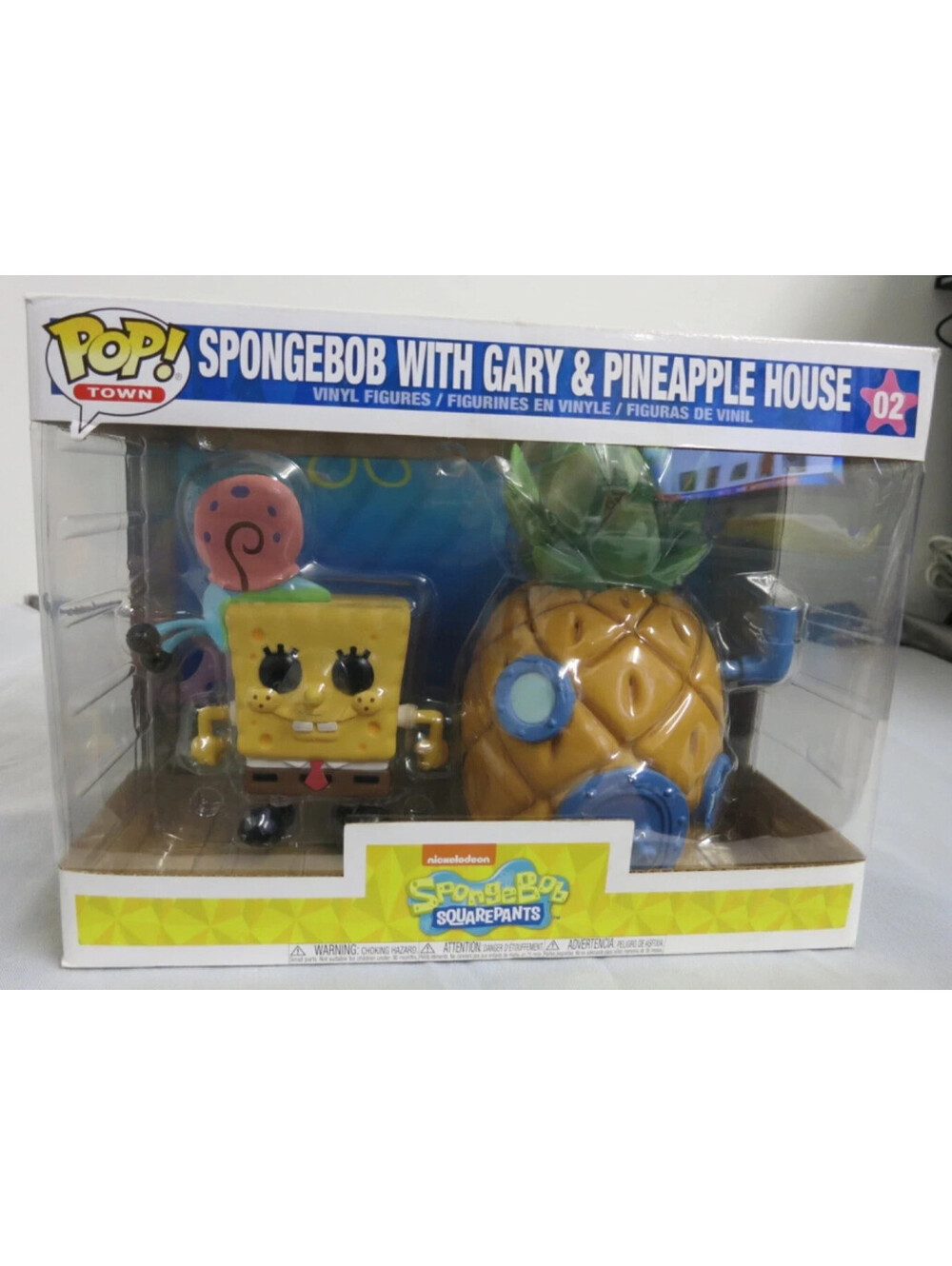Funko Pop! Town: Nickelodeon - Spongebob with Gary & Pineapple House #2